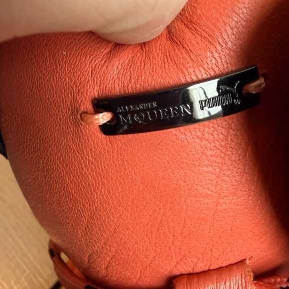 PUMA by Alexander McQueen Street Climb Mid ‘Fresh Salmon’ HighTop Rare Size US11 - Picture 5 of 10